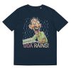 Unisex Organic Cotton T Shirt French Navy Front 651cfdd77b1b1.jpg