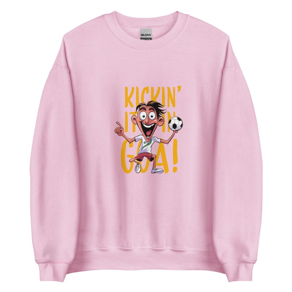 Unisex Crew Neck Sweatshirt Light Pink Front 6538e0825294d.jpg