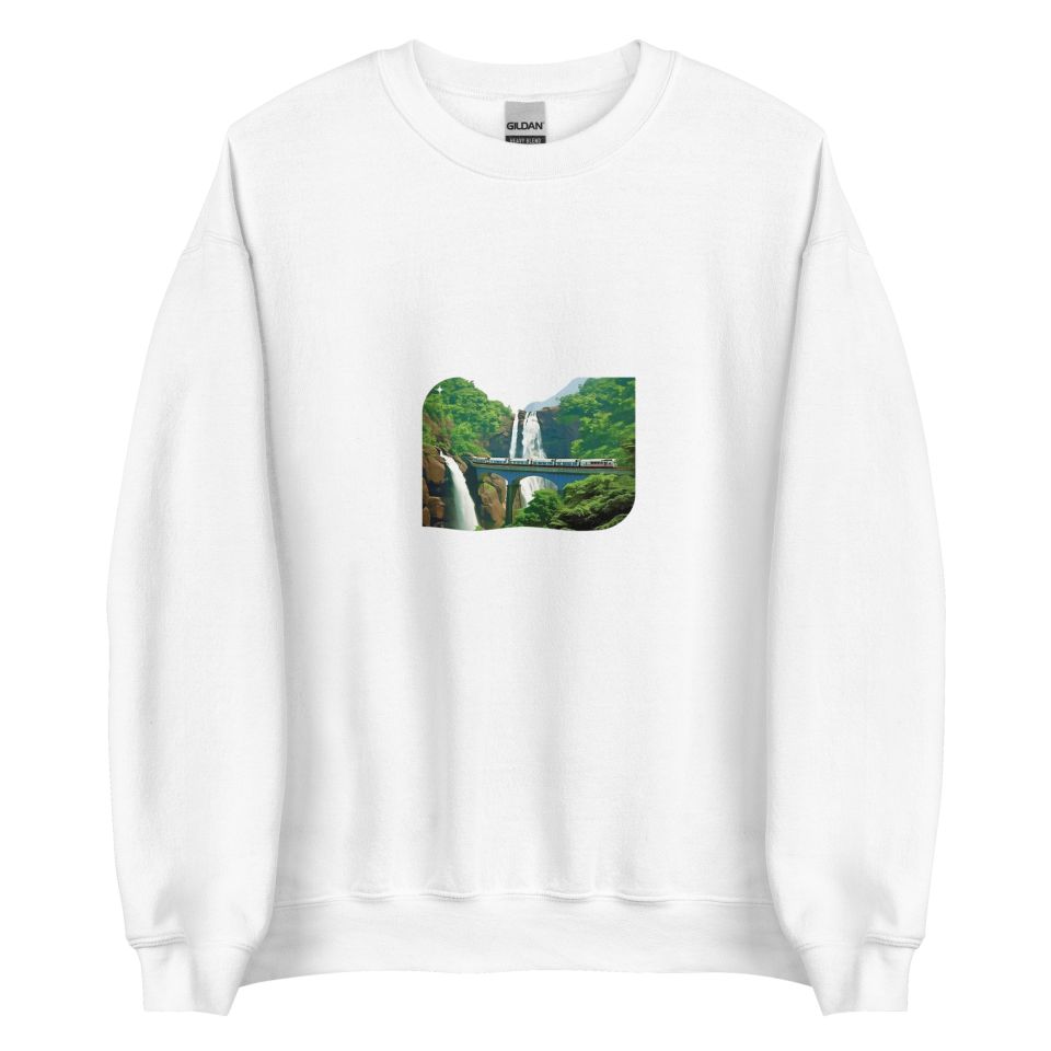 Unisex Crew Neck Sweatshirt White Front 654df0c46b1be.jpg