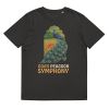 Unisex Organic Cotton T Shirt Dark Heather Grey Front 651f9cebee7a1.jpg