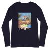 Unisex Long Sleeve Tee Navy Front 65093519dee4c.jpg