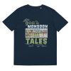 Unisex Organic Cotton T Shirt French Navy Front 652399b3e355f.jpg