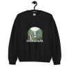 Unisex Crew Neck Sweatshirt Black Front 653cb698b68c7.jpg