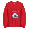 Unisex Crew Neck Sweatshirt Red Front 653d451662917.jpg