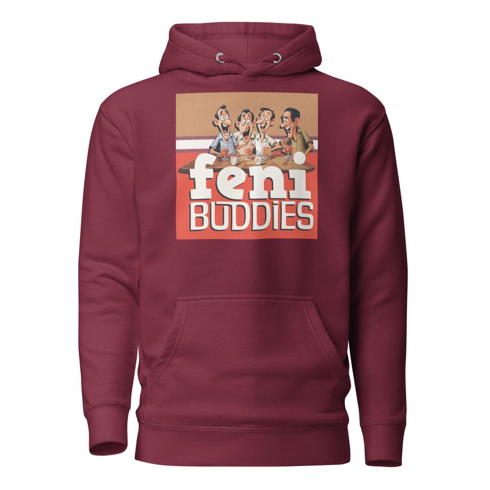 Unisex Premium Hoodie Maroon Front 652e4561cc175.jpg