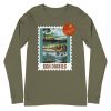 Unisex Long Sleeve Tee Military Green Front 6503f267ebf48.jpg