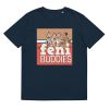 Unisex Organic Cotton T Shirt French Navy Front 65239c2f8feb1.jpg