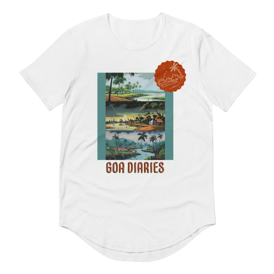 Mens Curved Hem T Shirt White Front 650fd6fe69de1.jpg