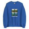 Unisex Crew Neck Sweatshirt Royal Front 654defaad0781.jpg