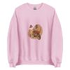 Unisex Crew Neck Sweatshirt Light Pink Front 653e8b0fe38ec.jpg