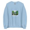 Unisex Crew Neck Sweatshirt Light Blue Front 654df0c464571.jpg