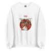 Unisex Crew Neck Sweatshirt White Front 653d43ca332a5.jpg