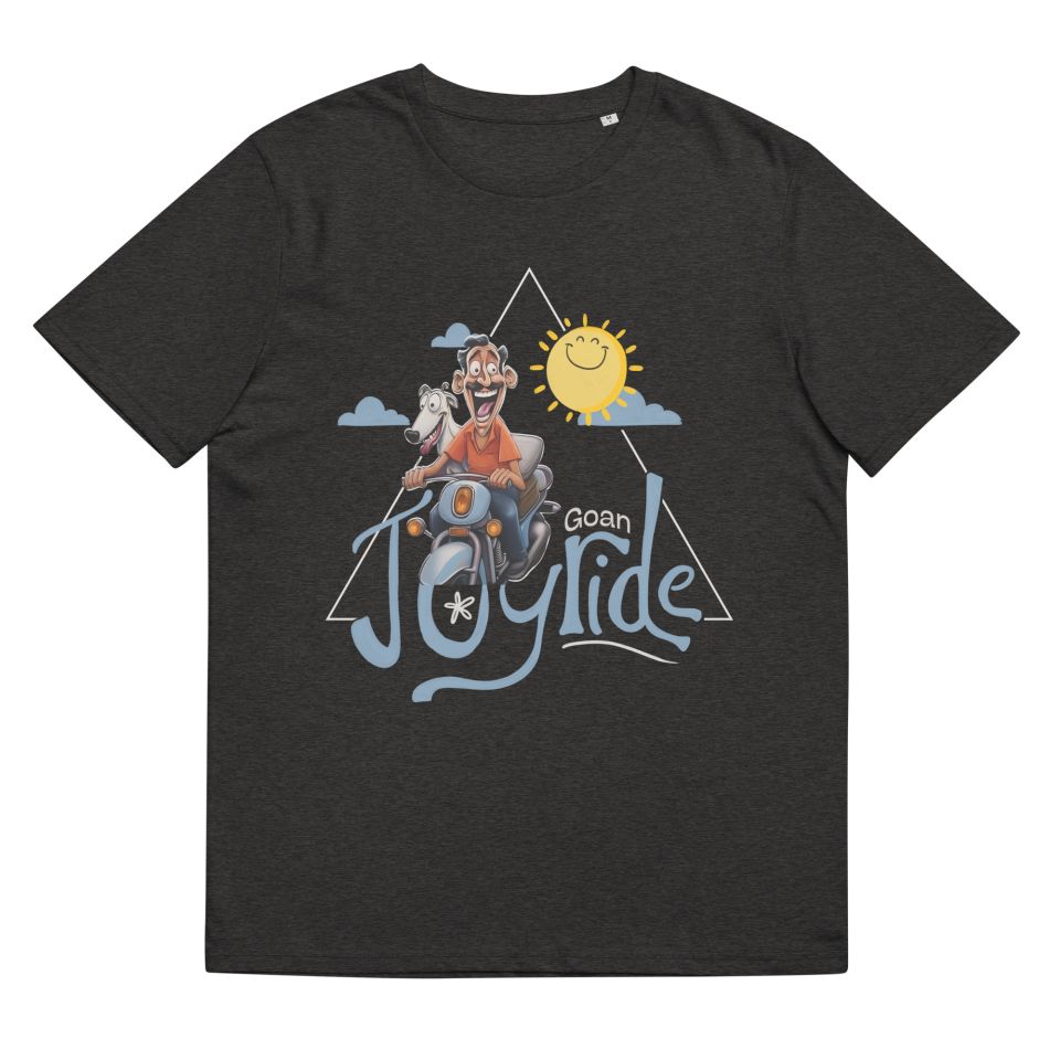 Unisex Organic Cotton T Shirt Dark Heather Grey Front 65239b2491464.jpg