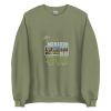 Unisex Crew Neck Sweatshirt Military Green Front 653d48e9314e9.jpg