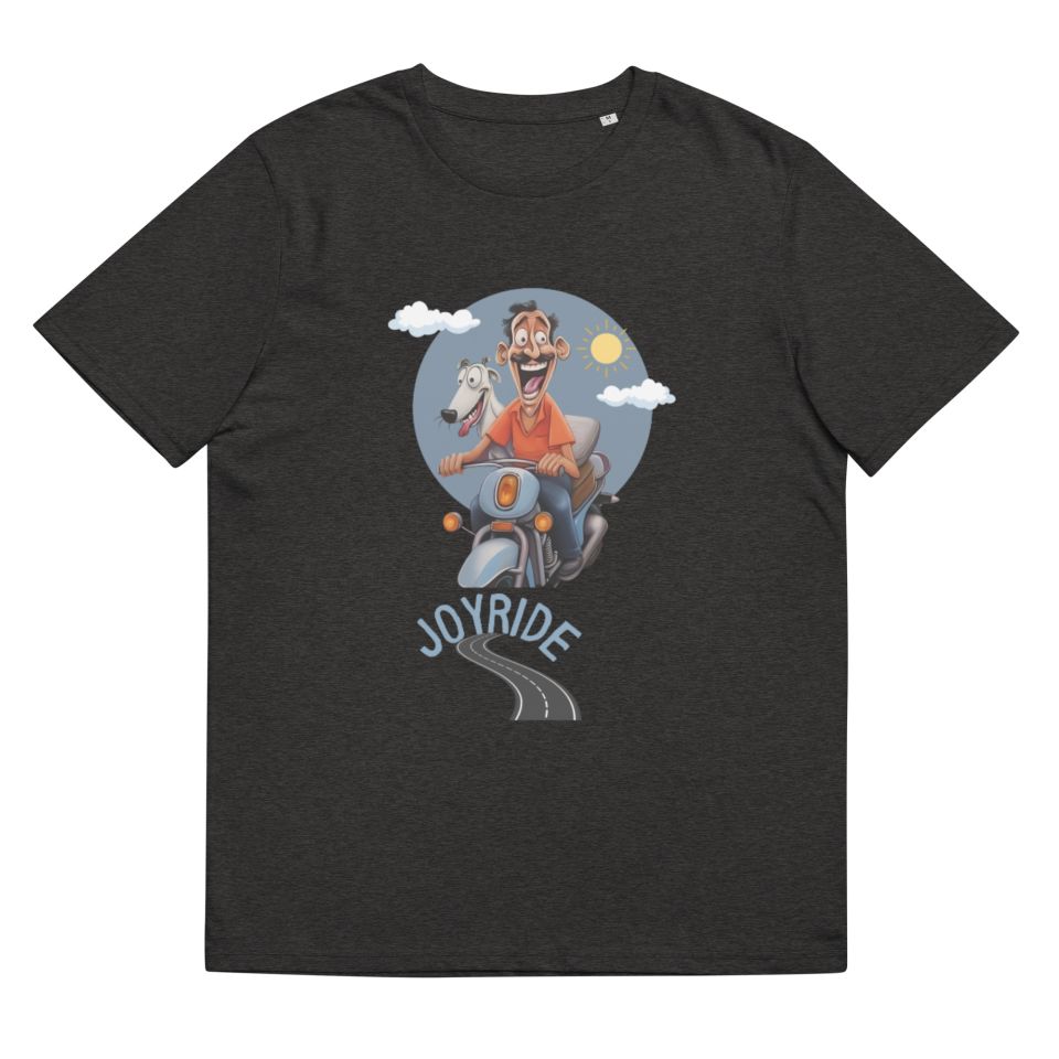 Unisex Organic Cotton T Shirt Dark Heather Grey Front 654775317eb2c.jpg