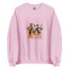 Unisex Crew Neck Sweatshirt Light Pink Front 653e8c77965ea.jpg