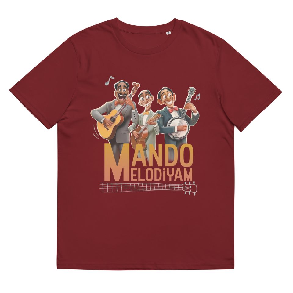 Unisex Organic Cotton T Shirt Burgundy Front 65239cc8abe95 1.jpg