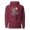 Unisex Premium Hoodie Maroon Front 652e44a1002e2.jpg
