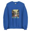 Unisex Crew Neck Sweatshirt Royal Front 6538e24e50e03.jpg