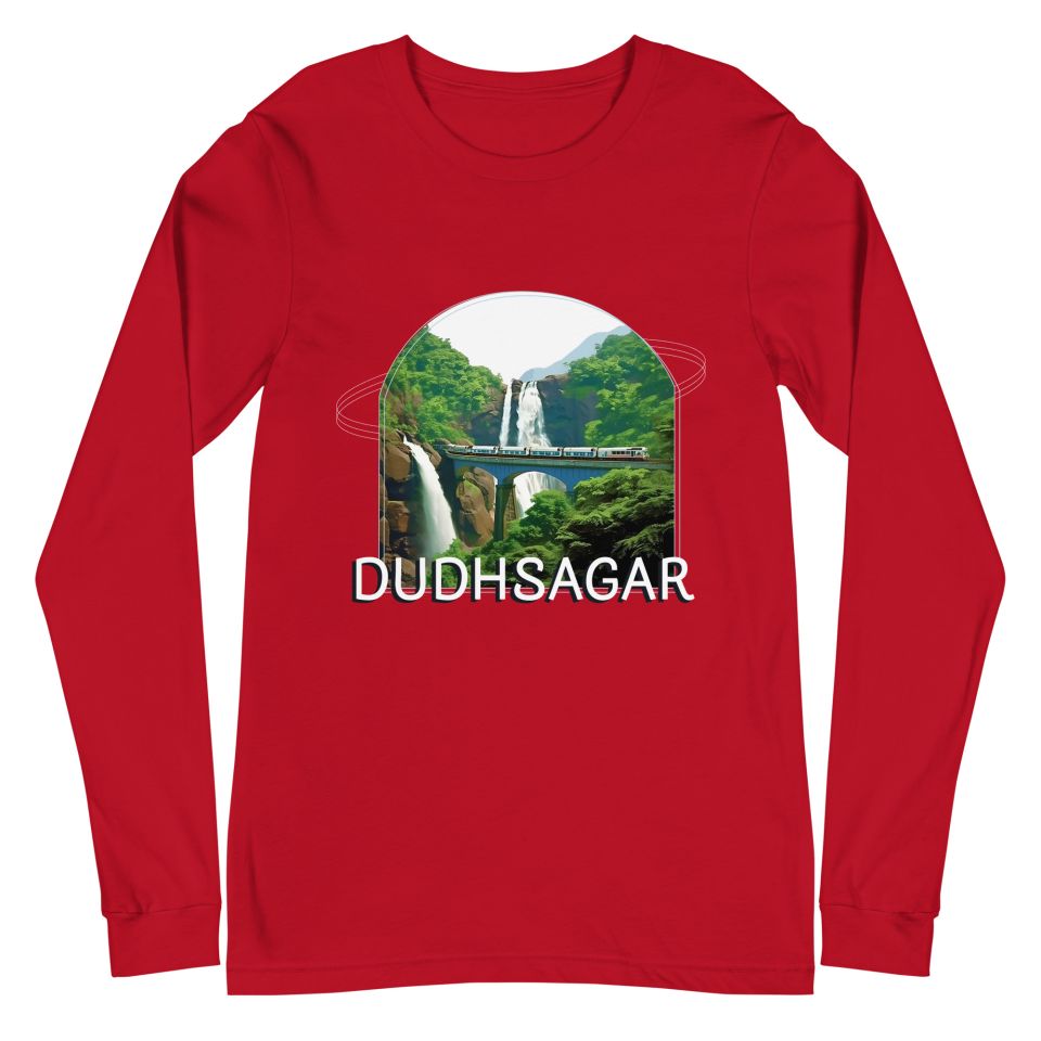 Unisex Long Sleeve Tee Red Front 6503f04be7fd7.jpg