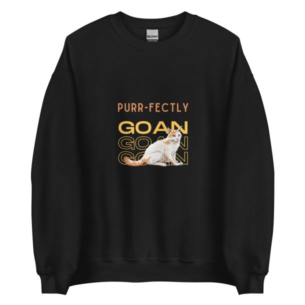 Unisex Crew Neck Sweatshirt Black Front 654e0398c9e65.jpg