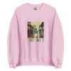 Unisex Crew Neck Sweatshirt Light Pink Front 6538e24e5699e.jpg