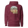 Unisex Premium Hoodie Maroon Front 652a64e78a577.jpg