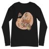 Unisex Long Sleeve Tee Black Front 650930a866c65.jpg
