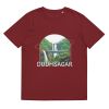 Unisex Organic Cotton T Shirt Burgundy Front 651f9de8cea97.jpg