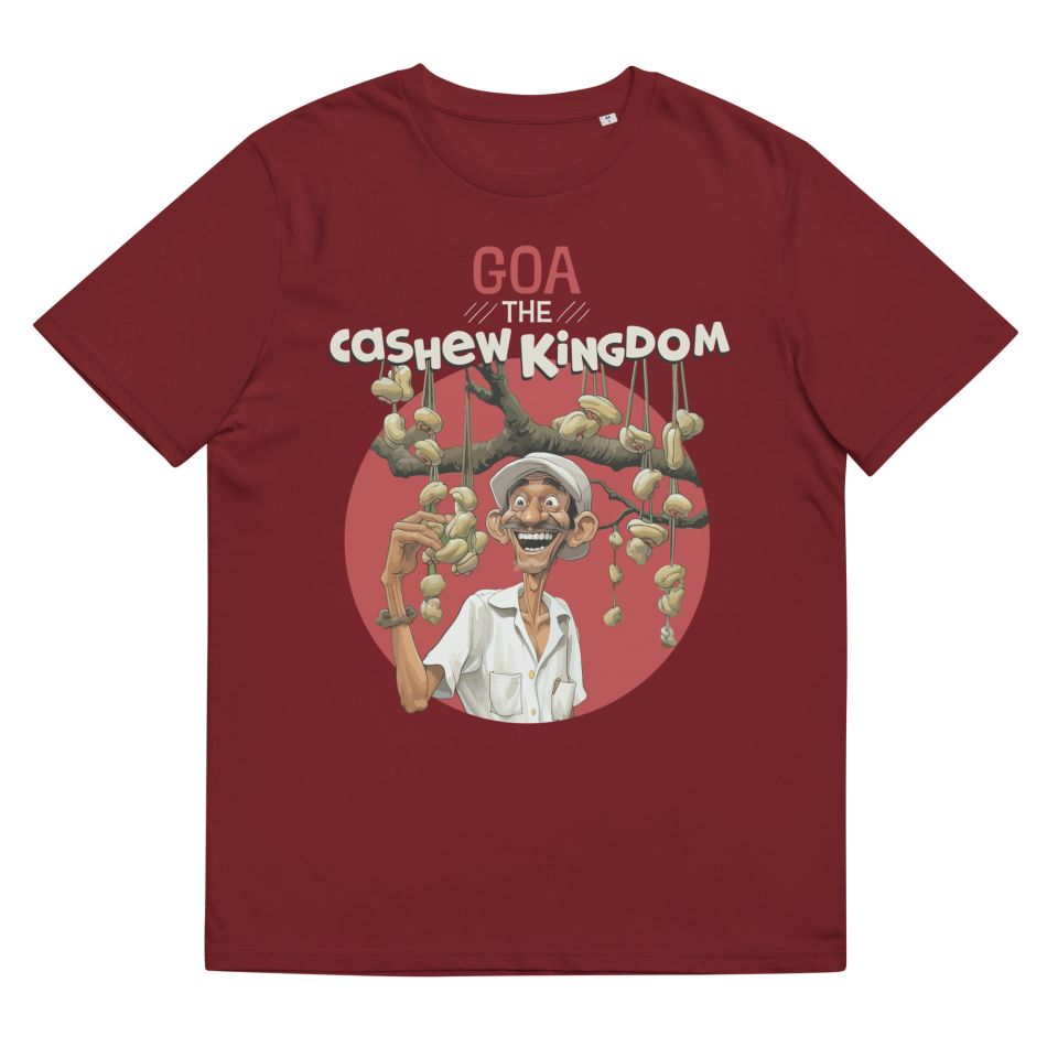 Unisex Organic Cotton T Shirt Burgundy Front 651f9f5c41c14.jpg