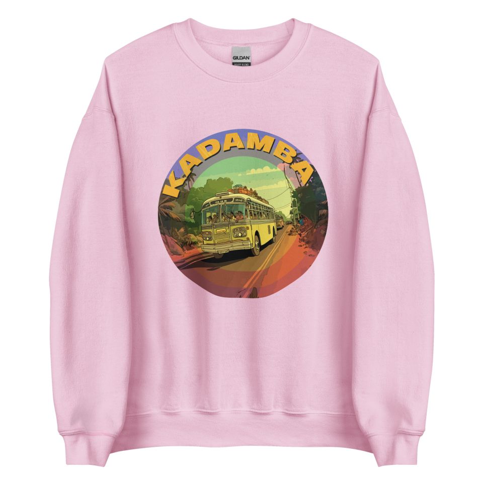 Unisex Crew Neck Sweatshirt Light Pink Front 653cb420651fb.jpg