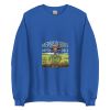 Unisex Crew Neck Sweatshirt Royal Front 653e8fbd2a67e.jpg