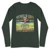 Unisex Long Sleeve Tee Heather Forest Front 650932e0e2737.jpg