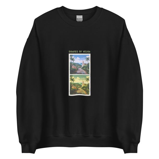 Unisex Crew Neck Sweatshirt Black Front 654ddb84113e8.jpg