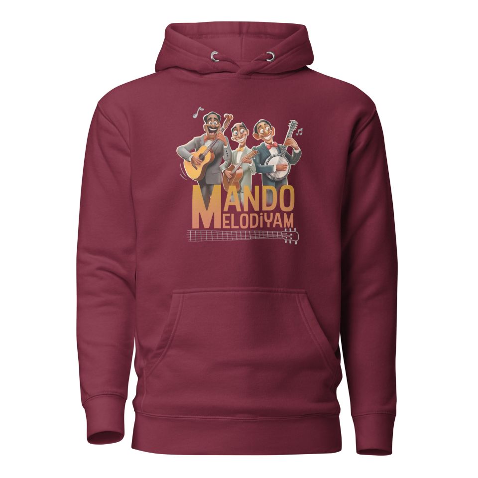 Unisex Premium Hoodie Maroon Front 652e45e62683c.jpg