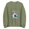 Unisex Crew Neck Sweatshirt Military Green Front 653d451664e54.jpg