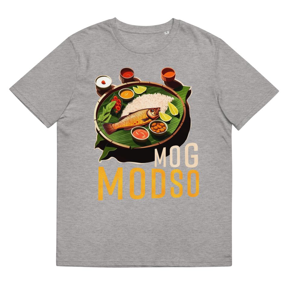 Unisex Organic Cotton T Shirt Heather Grey Front 651cf89eaf5e0.jpg