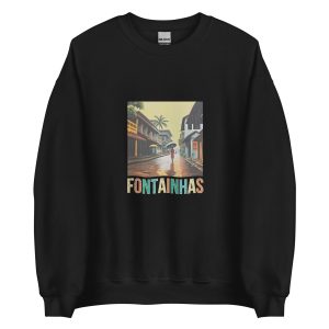 Unisex Crew Neck Sweatshirt Black Front 6538e24e4cfe8.jpg