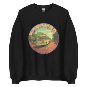 Unisex Crew Neck Sweatshirt Black Front 653cb4205c314.jpg