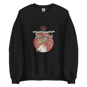 Unisex Crew Neck Sweatshirt Black Front 653d43ca2983d.jpg