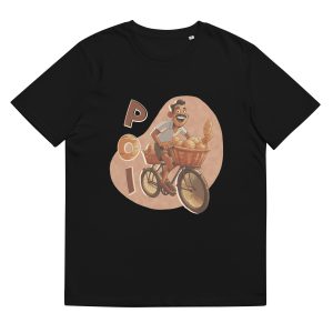 Unisex Organic Cotton T Shirt Black Front 65239bcf36614.jpg